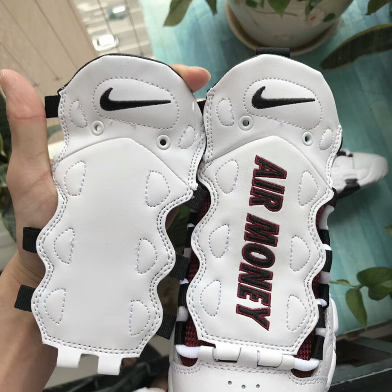 Authentic Nike Air More Moeny white&black women